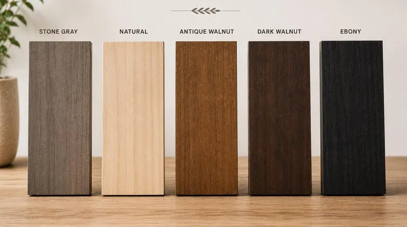 Corner Bookshelf | Solid Wood Modern Corner Shelf